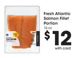 Kroger Atlantic Salmon Fillet Portion offer