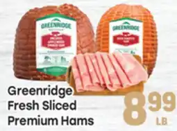 Tony’s Fresh Market Greenridge Fresh Sliced Premium Hams offer