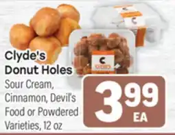 Tony’s Fresh Market Clyde's Donut Holes offer