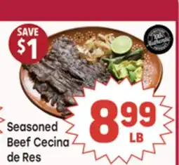 Tony’s Fresh Market Seasoned Beef Cecina de Res offer