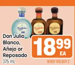 Tony’s Fresh Market Don Julio Blanco, Añejo or Reposado offer