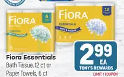 Tony’s Fresh Market Fiora Essentials offer