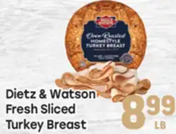 Tony’s Fresh Market Dietz & Watson Fresh Sliced Turkey Breast offer