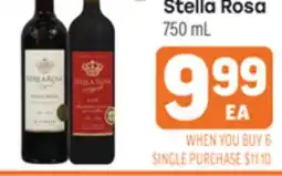 Tony’s Fresh Market Stella Rosa offer