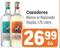 Tony’s Fresh Market Cazadores Blanco or Reposado Tequila offer