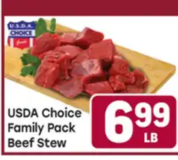 Tony’s Fresh Market USDA Choice Family Pack Beef Stew offer
