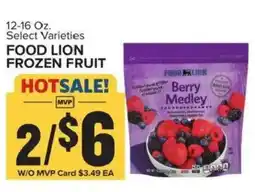 Food Lion Food Lion frozen fruit berry medley offer
