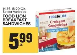 Food Lion Food Lion Breakfast Sandwiches offer