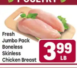 Tony’s Fresh Market Fresh Jumbo Pack Boneless Skinless Chicken Breast offer