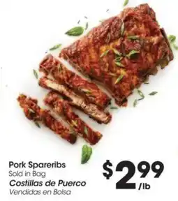 Food 4 Less Pork Spareribs offer