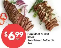 Food 4 Less Flap Meat or Skirt Steak offer