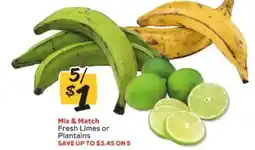 Winn Dixie Fresh Limes or Plantains offer