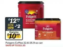 Winn Dixie Folgers Coffee offer