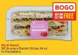 Winn Dixie SE Grocers Danish Strips offer