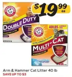 Winn Dixie Arm & Hammer Cat Litter offer