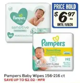 Winn Dixie Pampers baby wipes offer