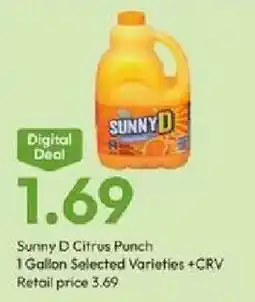 Stater Bros Sunny D Citrus Punch offer