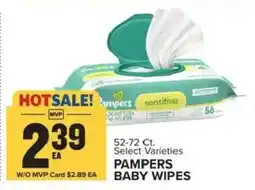 Food Lion Pampers baby wipes offer