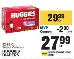 Food Lion Huggies diapers offer