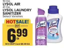Food Lion Lysol laundry sanitizer offer
