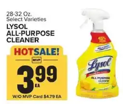 Food Lion Lysol all-purpose cleaner offer
