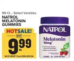 Food Lion Natrol melatonin gummies offer