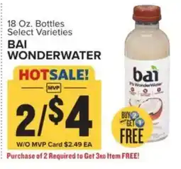 Food Lion Bai Wonderwater offer