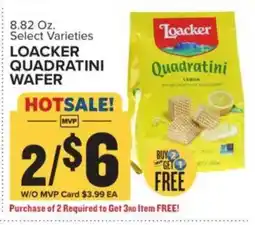 Food Lion Loacker Quadratini Wafer offer
