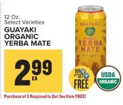 Food Lion Guayaki organic yerba mate offer