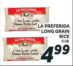 El Paso Grande LA PREFERIDA LONG GRAIN RICE offer