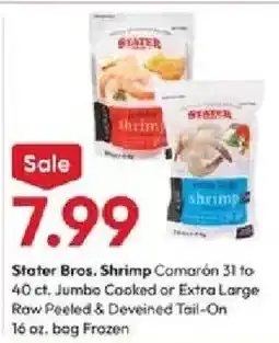 Stater Bros Stater Bros. Shrimp offer