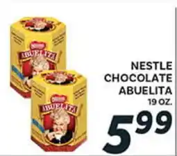 El Paso Grande NESTLE CHOCOLATE ABUELITA offer