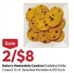 Stater Bros Bakery Homestyle Cookies Galletos Estilo Casero offer