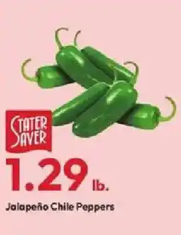 Stater Bros Stater saver jalapeño chile peppers offer