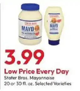 Stater Bros Stater Bros. Mayonnaise offer