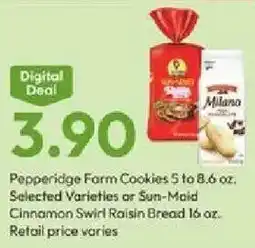 Stater Bros Pepperidge Farm Cookies offer