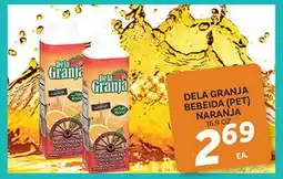 El Paso Grande DELA GRANJA BEBIDA (PET) NARANJA offer