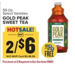 Food Lion Gold Peak Sweet Tea offer