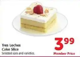Safeway Tres Leches Cake Slice offer