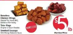 Safeway Boneless Chicken Wings offer