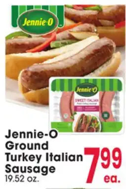 Jewel-Osco Jennie-O Ground Turkey Italian Sausage offer