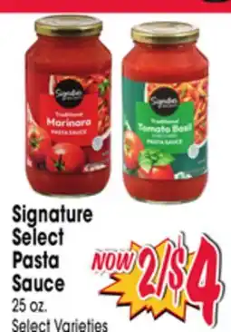Jewel-Osco Signature Select Pasta Sauce offer