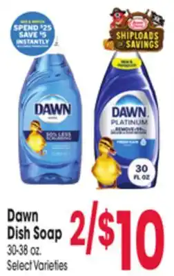 Jewel-Osco Dawn Dish Soap offer