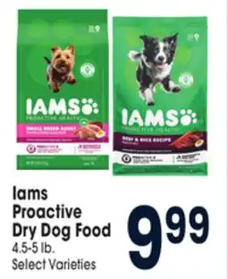 Jewel-Osco Iams Proactive Dry Dog Food offer