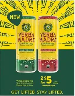 Safeway Yerba Madre Tea offer