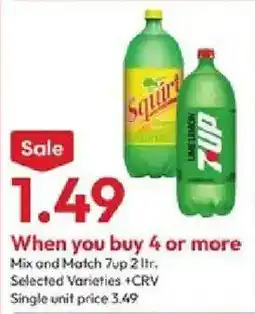 Stater Bros 7up 2 ltr offer