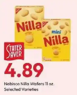 Stater Bros Nabisco Nilla Wafers offer