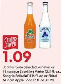 Stater Bros Stater saver jarritos soda selected varieties offer