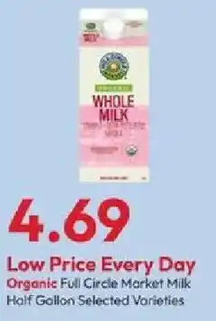 Stater Bros Organic Full Circle Market Milk offer