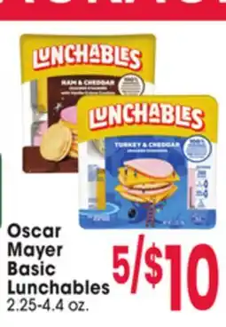 Jewel-Osco Oscar Mayer Basic Lunchables offer